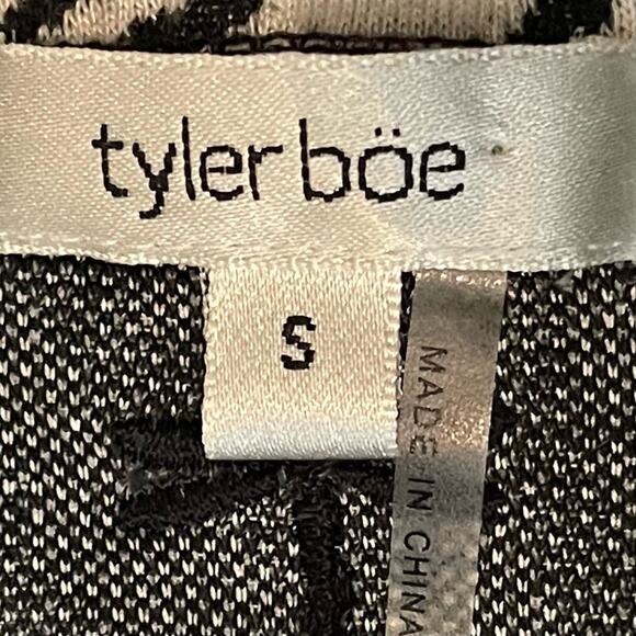 Tyler Boe Knit Mock Turtleneck Zebra Dress Size S - Picture 8 of 11